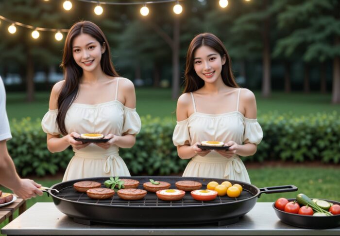 从清晨期待到黄昏满足：这场烤肉趴，连空气都甜齁了！