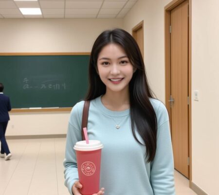 偷偷爱上你等我的样子：教室外的惊喜小日常，甜度爆表！